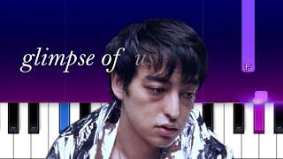 Joji - Glimpse of Us | Piano Tutorial