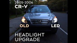 2005 / 2006 Honda CR-V LED Headlight Upgrade