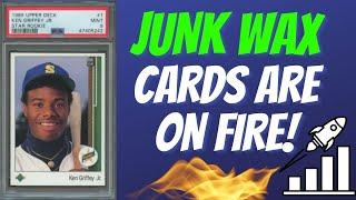 Sports Cards from the 1980's JUNK WAX ERA are on FIRE!