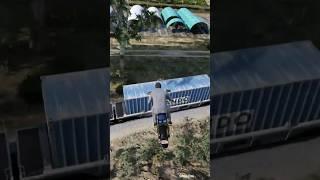 Accidentally fall in Train Gta 5