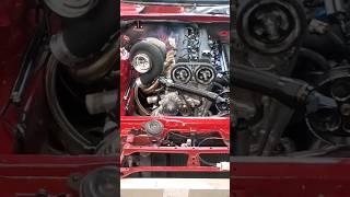 Toyota Supra 2JZ Turbo Cold Start Fresh Build #shorts