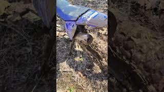 that mud hole was scary, don't know when I'll post the whole video #dirtbike #mud #dirtride