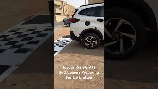 Toyota Rush G A/T 360 Camera Preparing for Calibration