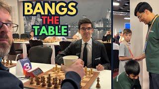 When Anish Giri banged the table and 9-year-old boy touched Vishy Anand's feet