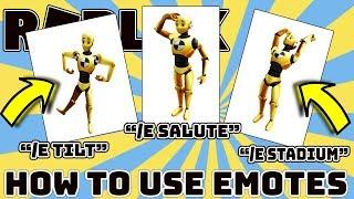 *EMOTES DIDN'T GO AWAY* - How To Use Emotes in Roblox