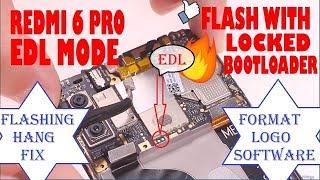 Mi Redmi 6 pro test points or Edl mode for flashing with locked bootloader