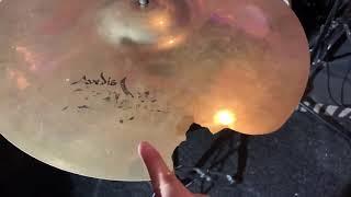 Zildjian 18” A Custom Projection Crash - Repaired