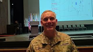 "They exude confidence" West Point Supe Lt. Gen Steve Gilland on Branch Night for Class 2025 12-5-24