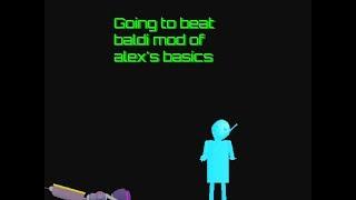 Baldi's basics in biology and zoology -  Alex's basics mod