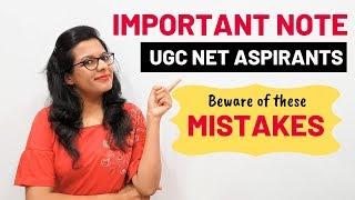 Beware of These Mistakes: Dos & Don'ts for UGC NET Exam