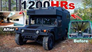 Man Transforms Military Truck into Ultimate Camper After 1000 Hours of Work | @roamingventures