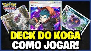 Guia Pokémon TCG Pocket - Como jogar de KOGA com WEEZING e ARBOK