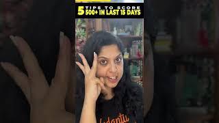 Score STUCK at 500? | Critical 15 Days NEET 2023 Strategy | Dr Vani Sood