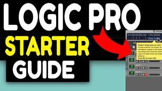 LOGIC PRO X BEGINNER TUTORIAL MASTER CLASS Overview of Logic Pro - Tips Tricks For NEWBIES