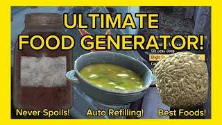 Ultimate Food Generator! Never Spoils! Auto Filling! Best Foods! - Fallout 76