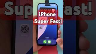 Hidden Setting to Make iPhone Super Fast! #trending #tips #iphone Phono Tech #Shorts