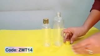 Zenvista Beautiful Cosmetic Packaging|| Empty Cosmetic Bottles, Containers Acrylic Jars Pump (ZMT14)