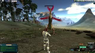 Entropia Universe: Solo Hunting a New Mob and talking about old school Entropia