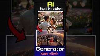 Convert Text To Video For Free - Using AI  | Best Text to Video Website  #shorts #aivideogenerator