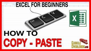 How to copy and paste in Excel - Microsoft Excel for Beginners