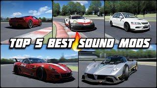 TOP 5 BEST SOUND MODS 2021 | PURE SOUND  | ASSETTO CORSA