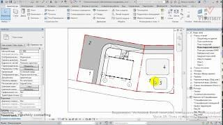 [Урок Revit Генплан] План покрытий перекрытиями