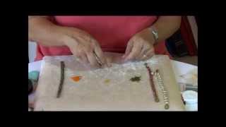 Kleshna Jewellery London Daisy Stitch - How to make a Daisy Chain Crystal Bracelet