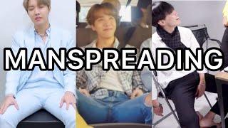 BTS JHOPE MANSPREADING #jhope #bts #hoseok