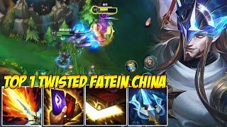 TOP 1 TWISTED FATE IN CHINA WILD RIFT - IS TWISTED FATE UNDERRATED NOW?