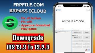 Bypass iCloud iOS 13.3.1 with Auto Tool Downgrade to IOS 13.2.3