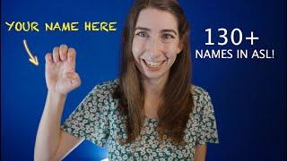 Signing YOUR Name In American Sign Language (ASMR)