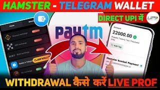 Telegram Wallet Withdrawal HamsterCoin | 4 Options | Hamster kombat Coin Withdrawal Process | Token