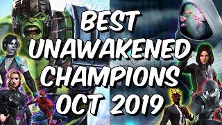 Best Unawakened Champions Ranked October 2019 - Seatin's Tier List - Marvel Contest Of Champions