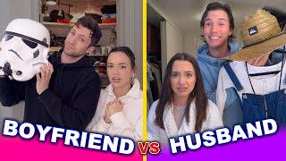 Guys Pick Our Outfits For A Week? Boyfriend VS Husband - Merrell Twins