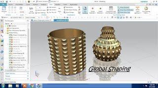 #NX CAD #GLOBAL SHAPING