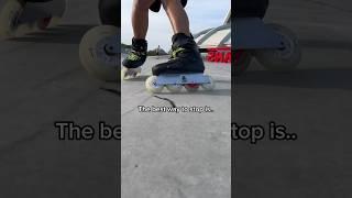 How To Soul Slide  #rollerblading #tips #shorts