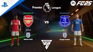 FC 25 PS4: Arsenal vs Everton | Premier League 24/25