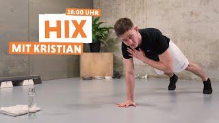 hix mit Kristian | FitX-Kurse für zu Hause | classx at home