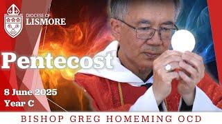 Catholic Mass Today Pentecost 8 June 2025 Bishop Greg Homeming Lismore Australia