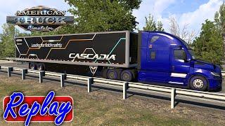 Fifth Generation Freightliner Cascadia in ATS 1.52 Stream Replay