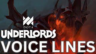 Dota Underlords | Shadow Fiend | Voice Lines