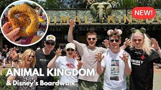 Walt Disney World Vlog  l DAY 4 l ANIMAL KINGDOM  & DISNEY'S BOARDWALK l Cheers Ears Apr 25