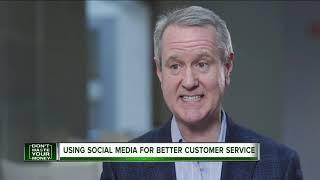 Using social media for better customer service