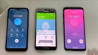 Samsung Galaxy  S5 & S9 & A01 incoming & outgoing calls ( various ringtones)