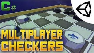 Multiplayer Checkers Tutorial #11 - Rail, Alert - Unity 3D[Tutorial][C#]