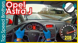 Opel Astra J 1.6 ecoFLEX (2016) AUTOBAHN POV TOP SPEED 