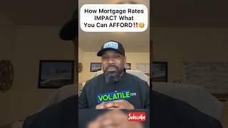 HOMEBUYING 101: How Mortgage Rates Impact Affordability | First Time Home Buyers