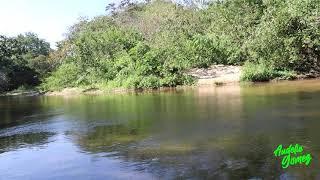 Hermoso río en el Istmo de Tehuantepec Oaxaca, México.