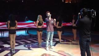 Andrey Kazak - National Anthem - Sacramento Kings Game