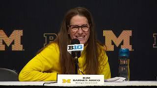 Michigan Post Game Press Conference- vs USC Wbb...3-8-2025